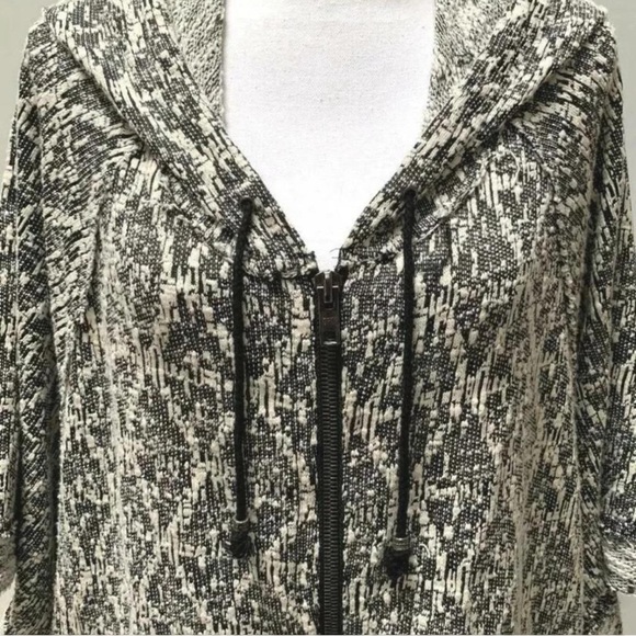 Free People Santa Fe Jacquard Zippered Kimono - Size Large - Picture 5 of 8